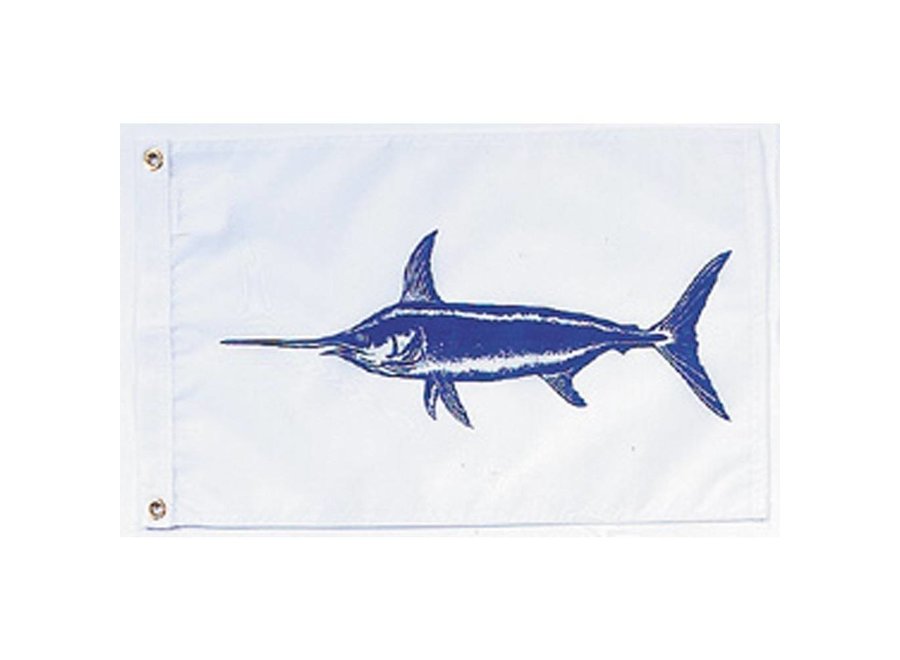12x18 in. Swordfish Nautical Flag