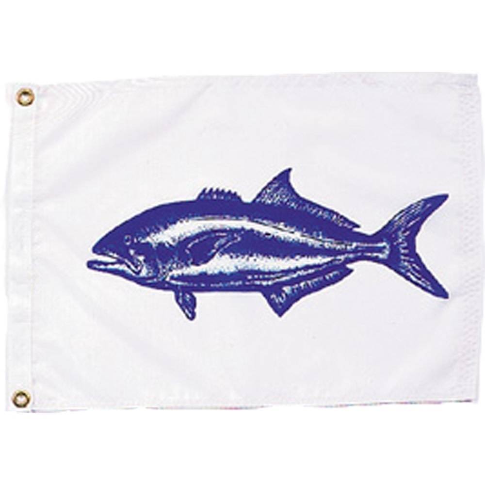 12x18 in. Bluefish Nautical Flag