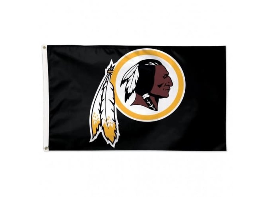Black Washington Redskins Flag