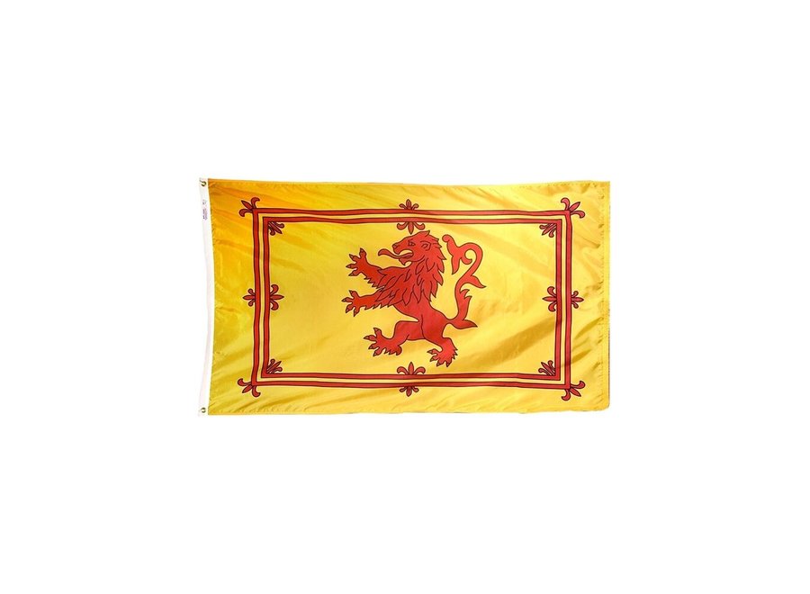 12x18 in. Scottis Rampant Lion Nautical Flag