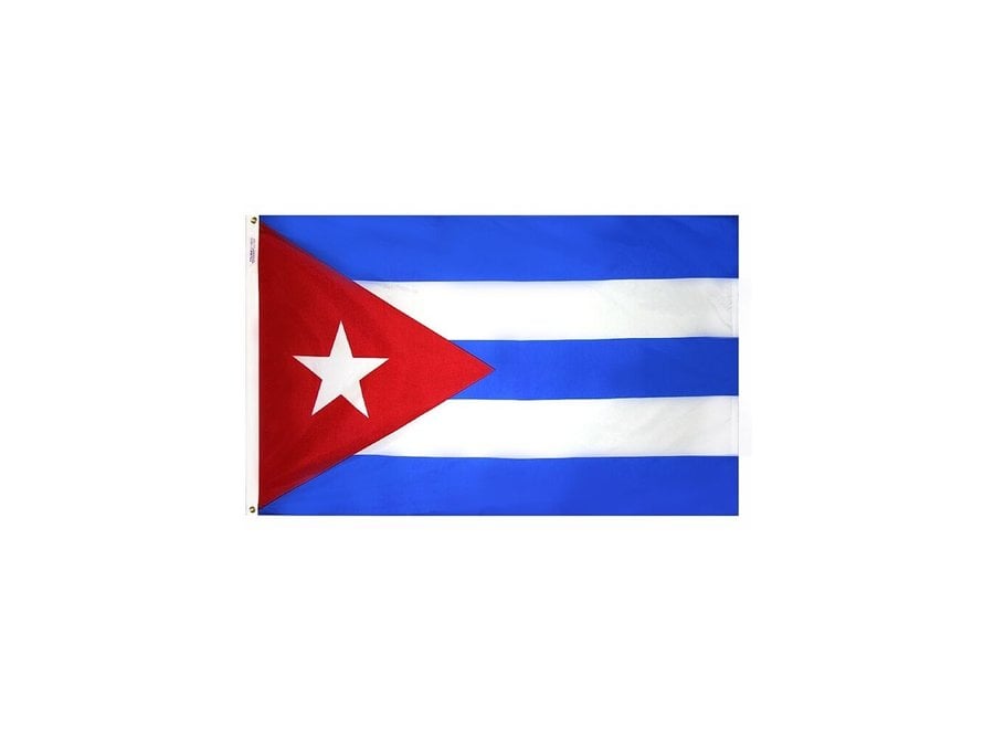 12x18 in. Cuba Nautical Flag