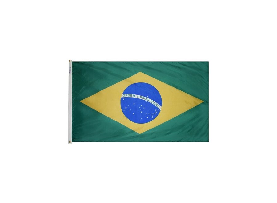12x18 in. Brazil Nautical Flag