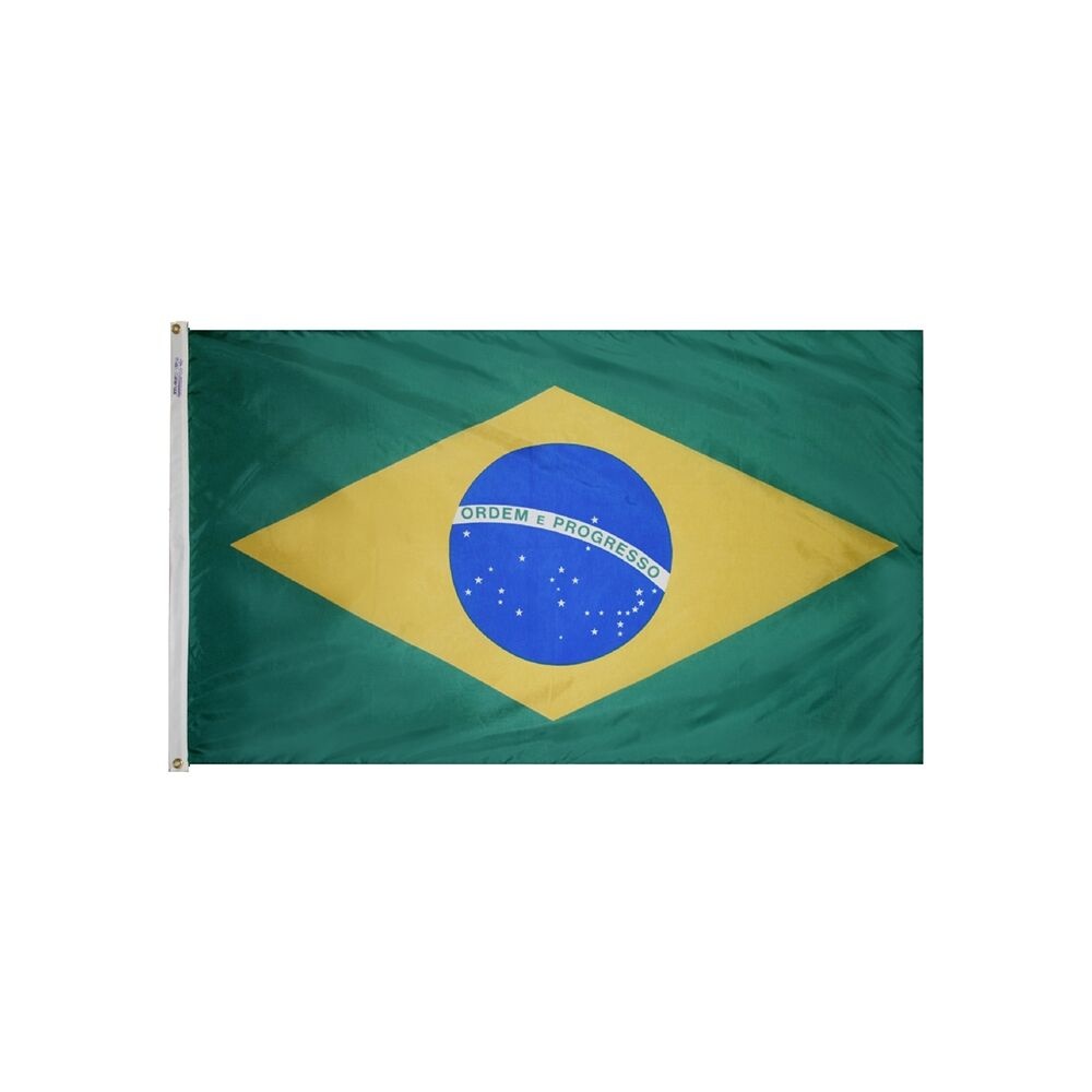 12x18 in. Brazil Nautical Flag