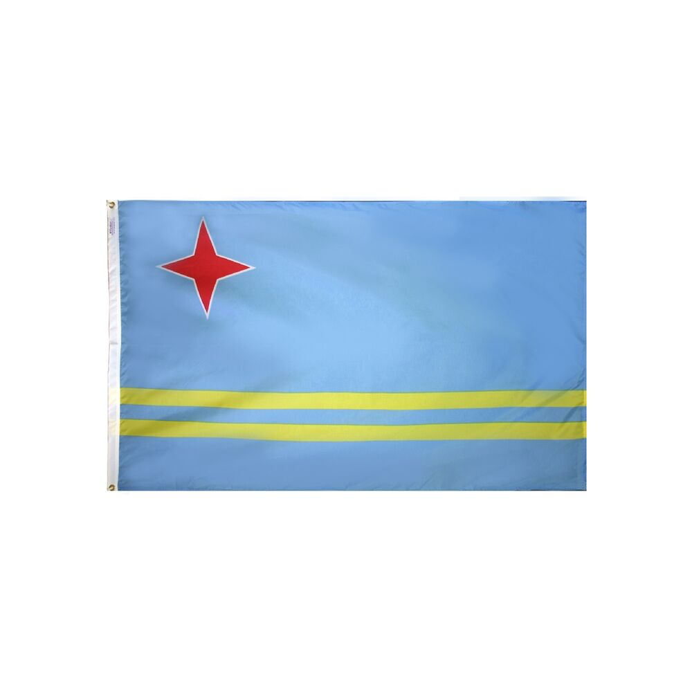 12x18 in. Aruba Nautical Flag