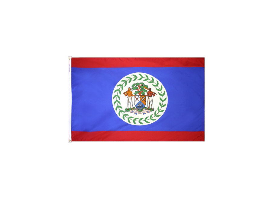 12x18 in. Belize Nautical Flag