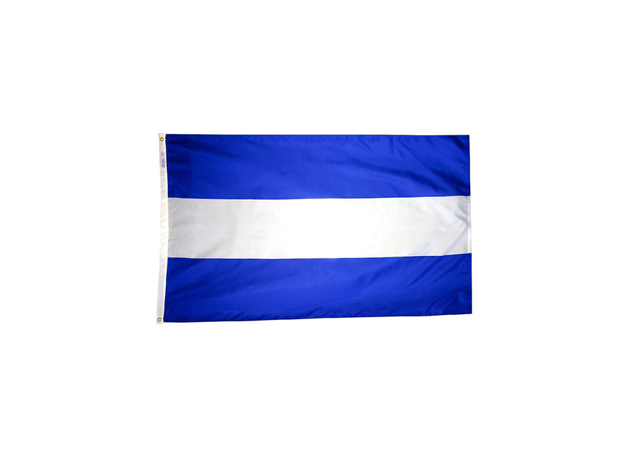 12x18 in. El Salvador Nautical Flag - No Seal