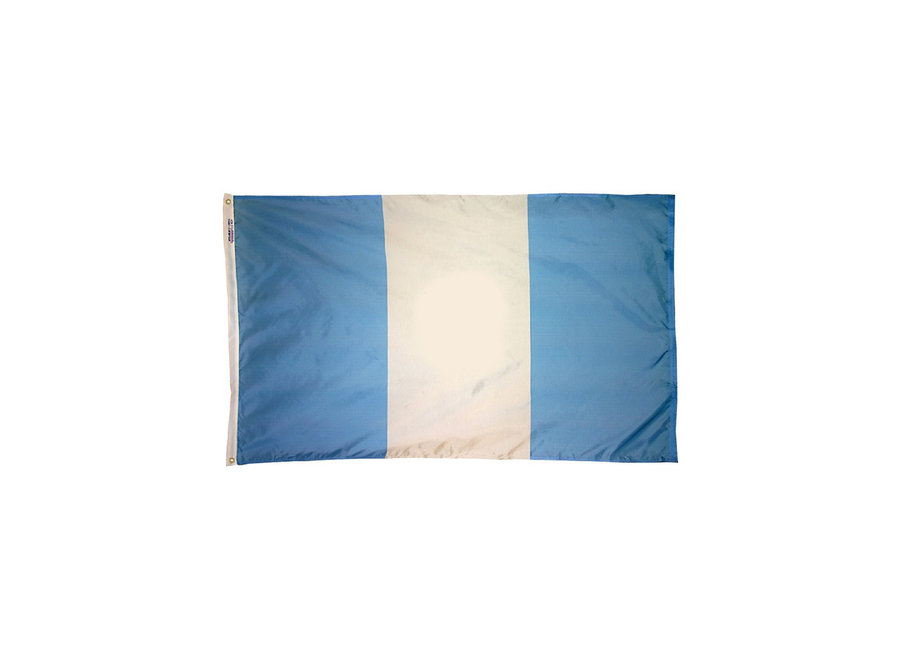 12x18 in. Guatemala Nautical Flag - No Seal