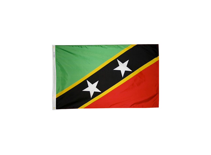 12x18 in. Saint Kitts & Nevis Nautical Flag
