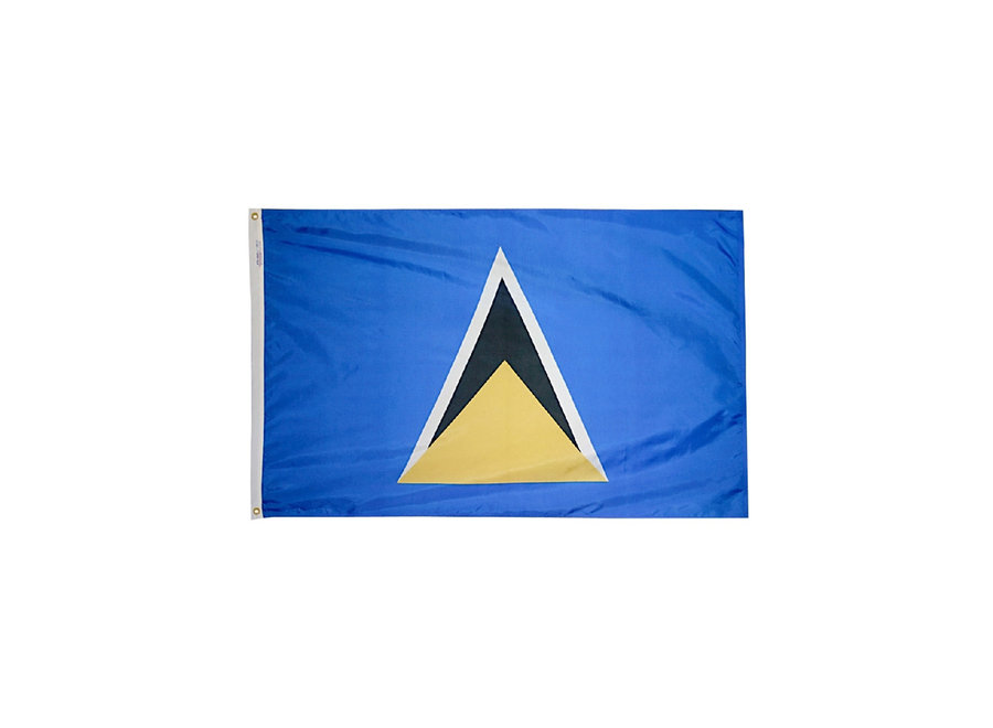 12x18 in. Saint Lucia Nautical Flag
