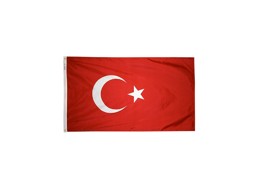12x18 in. Turkey Nautical Flag