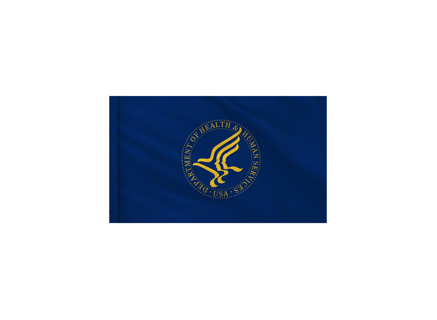 Health & Human Services Flag - Indoor/Parade with Polesleeve