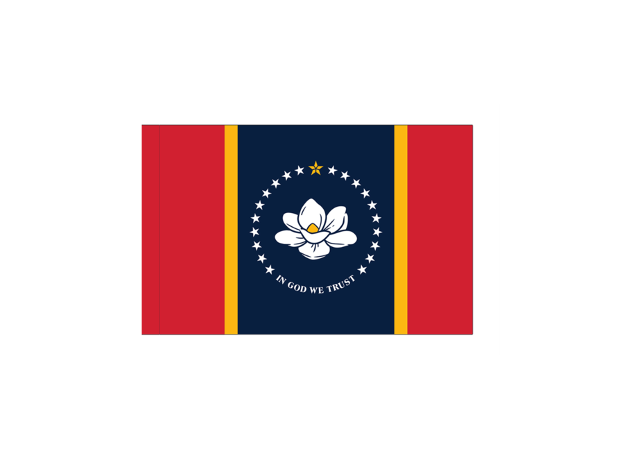 Mississippi Flag with Polesleeve