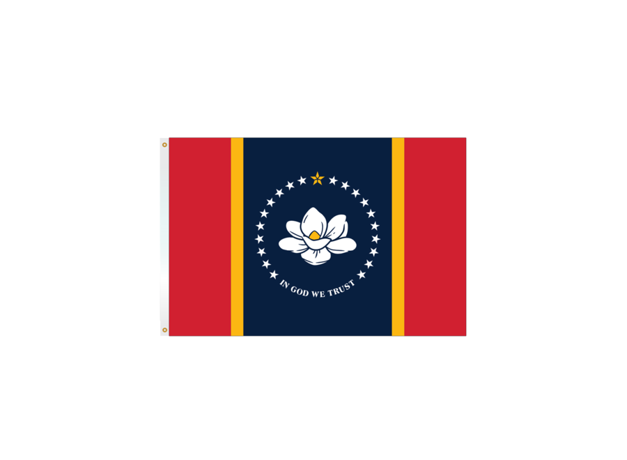 12x18 in. Mississippi Nautical Flag