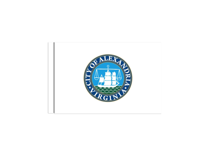 Alexandria County, VA Flag with Polesleeve