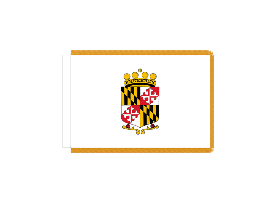 Anne Arundel County, MD Flag with Polesleeve & Fringe