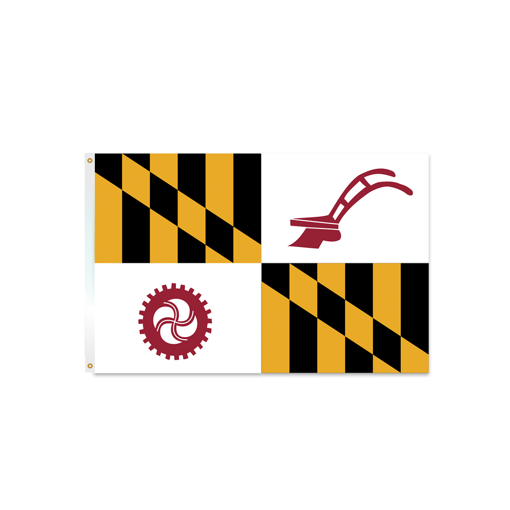 Baltimore County MD Flag Kengla Flag Co Baltimore County MD Flag Kengla Flag Co