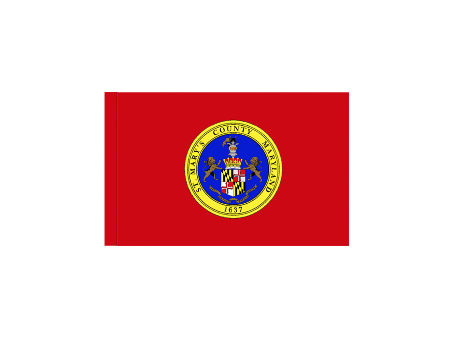 St. Mary's County, MD Flag with Polesleeve