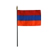 Armenia Stick Flag 4x6 in