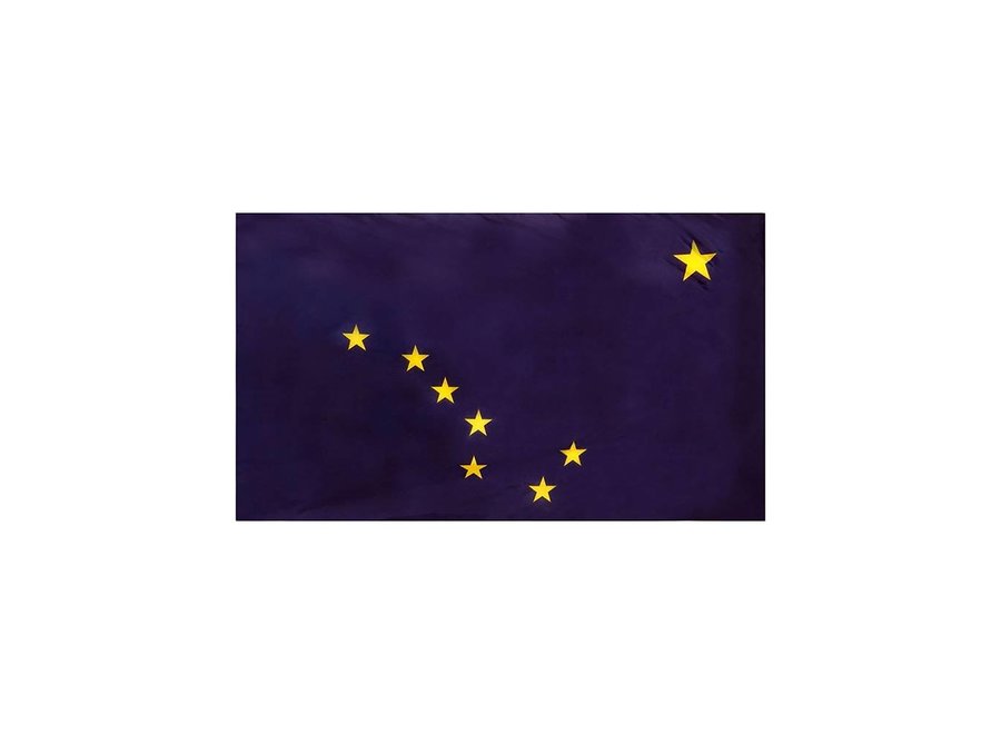 Alaska Flag with Polesleeve