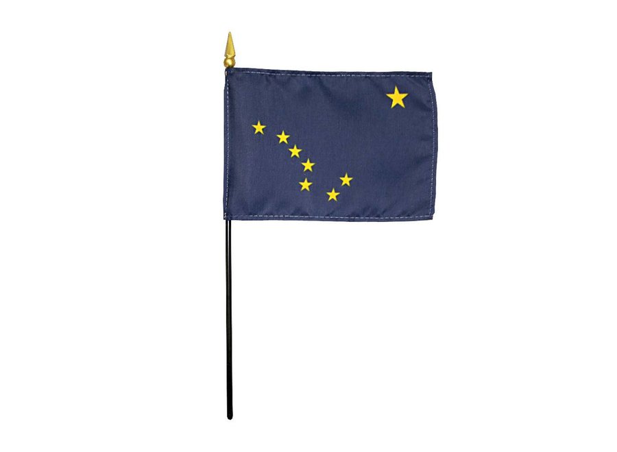 Alaska Stick Flag