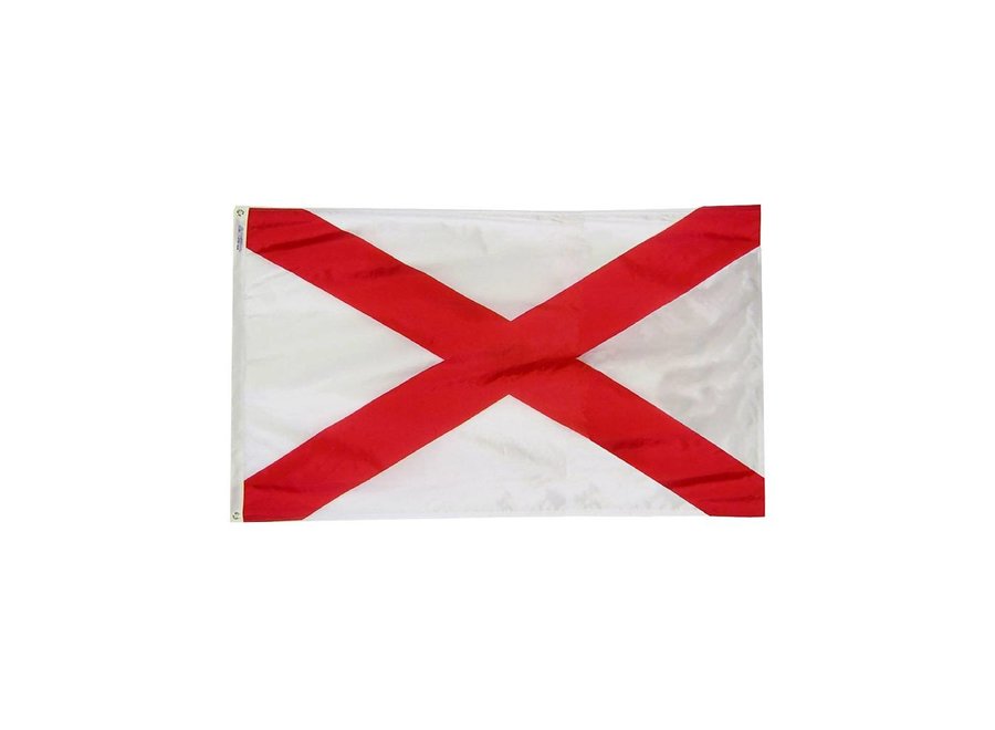 12x18 in. Alabama Nautical Flag