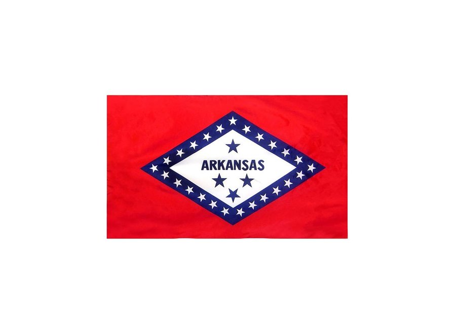 Arkansas Flag with Polesleeve