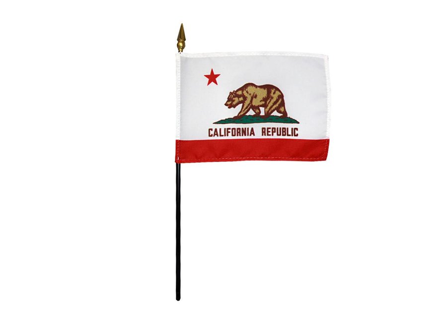 California Stick Flag