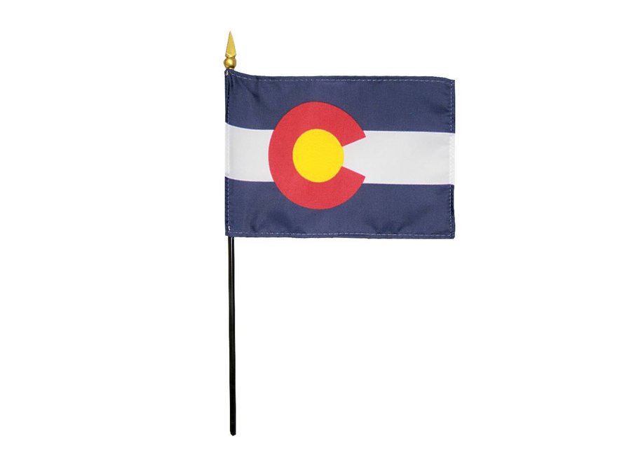 Colorado Stick Flag