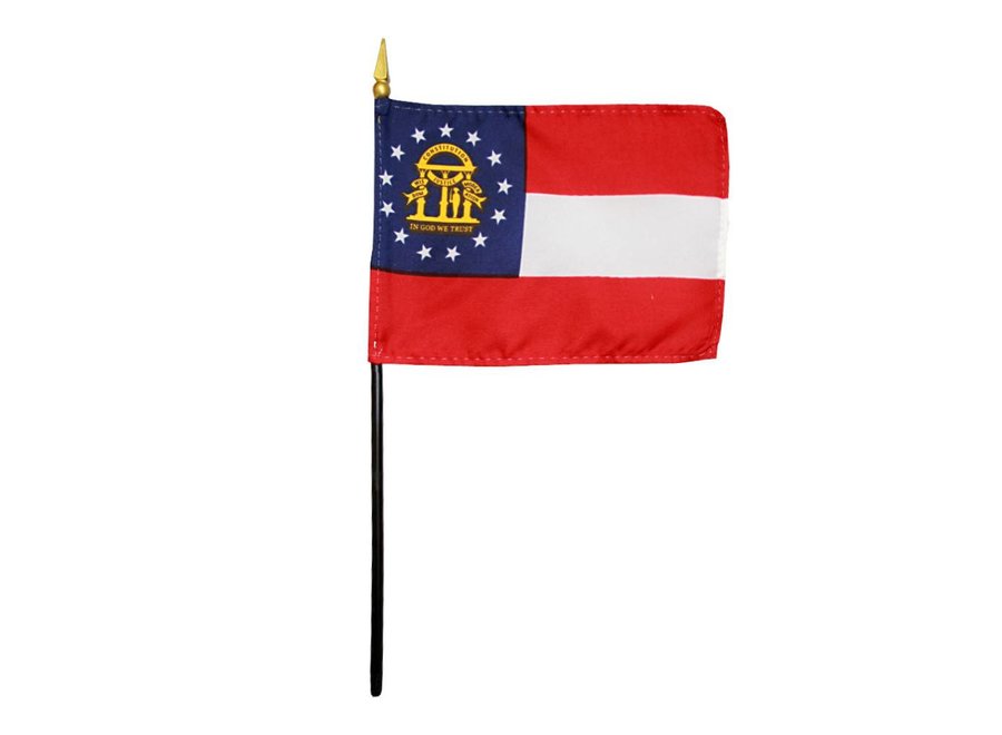 Georgia Stick Flag