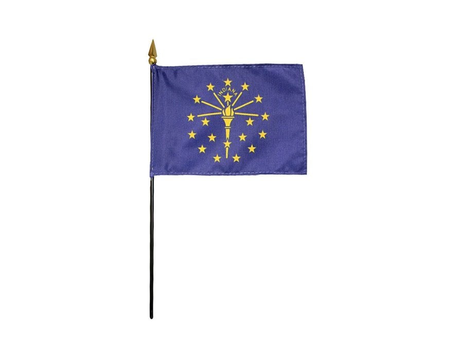 Indiana Stick Flag