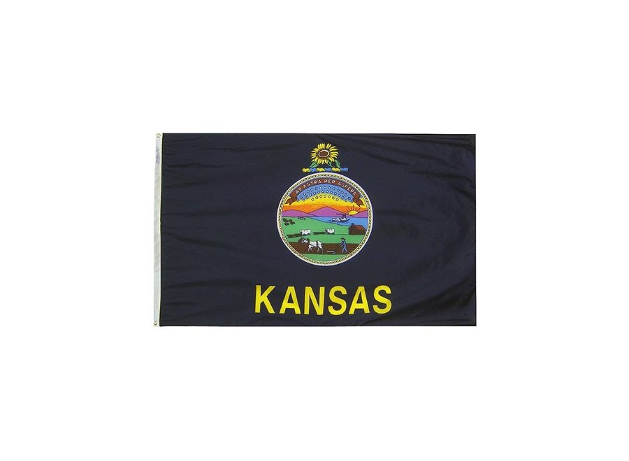 12x18 in. Kansas Nautical Flag