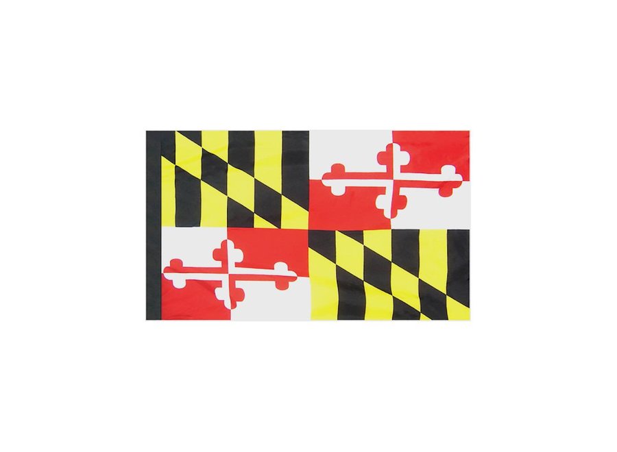 Maryland Flag with Polesleeve