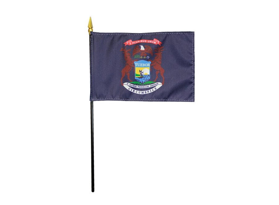 Michigan Stick Flag