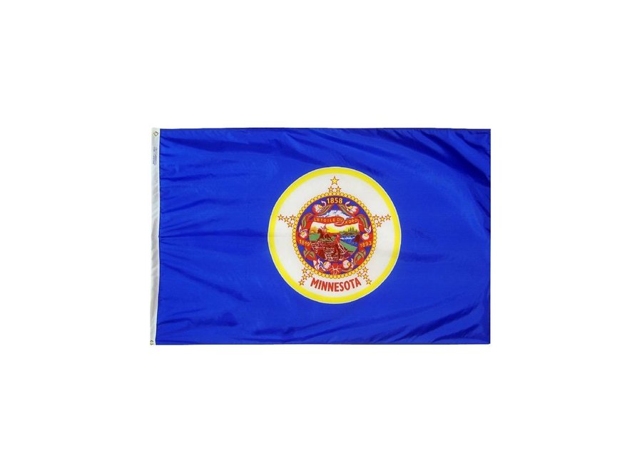 12x18 in. Minnesota Nautical Flag