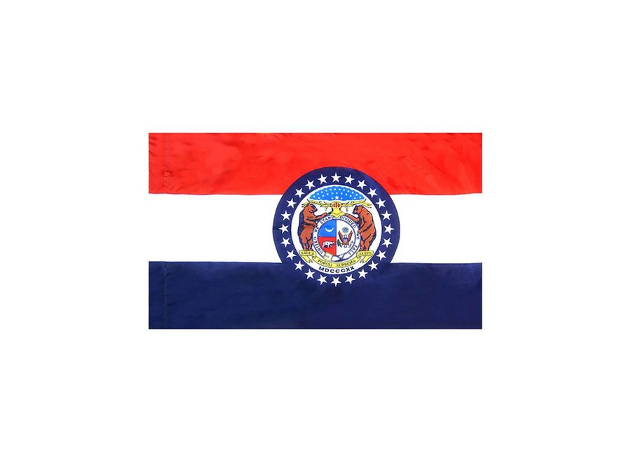 Missouri Flag with Polesleeve