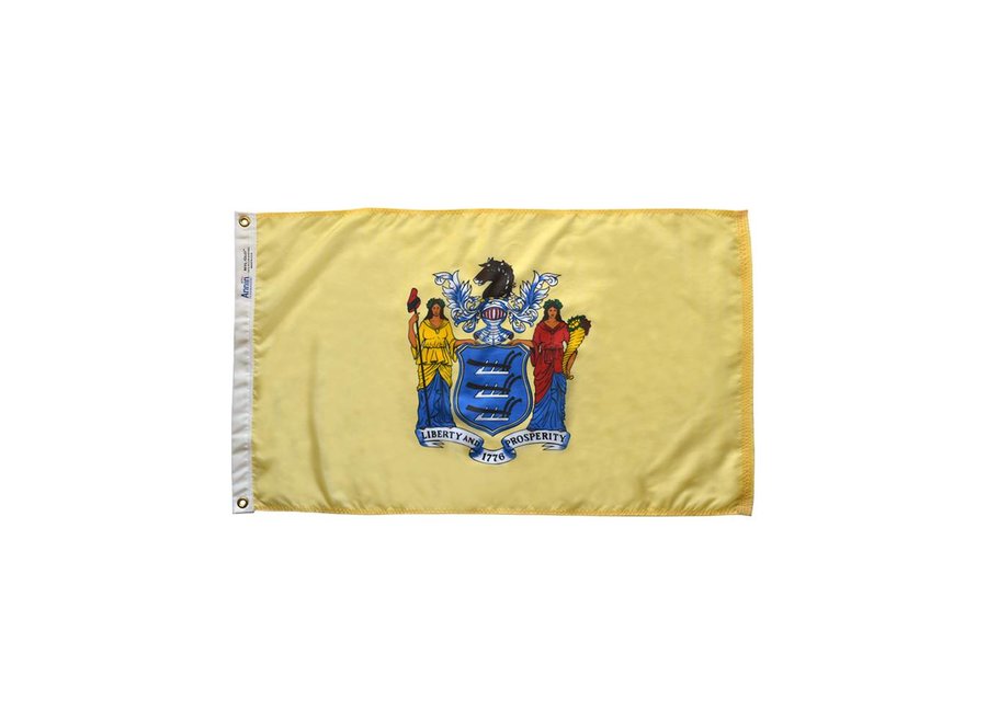 12x18 in. New Jersey Nautical Flag