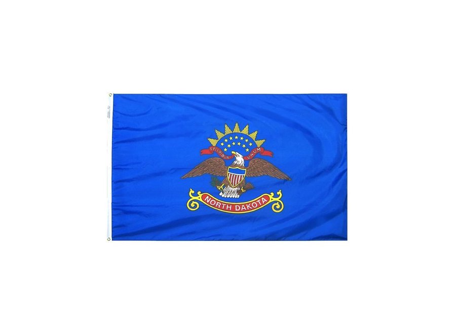 12x18 in. North Dakota Nautical Flag