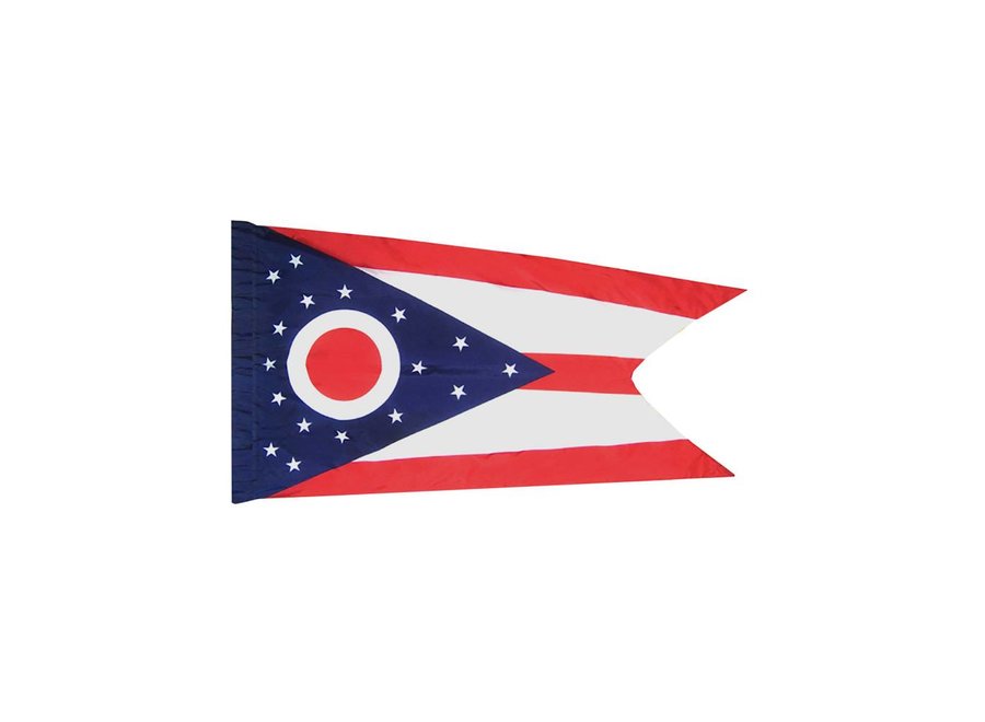 Ohio Flag with Polesleeve