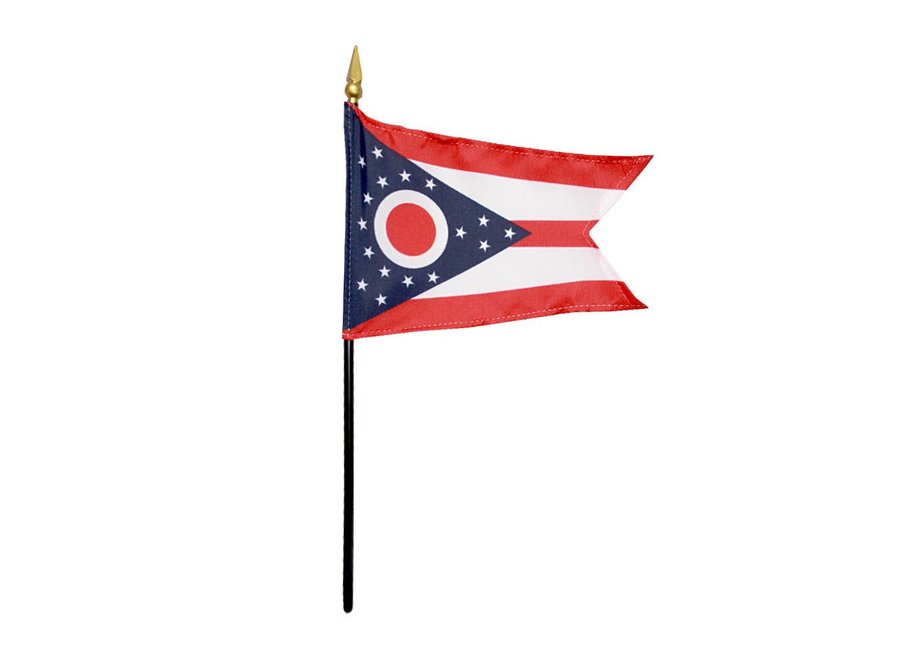 Ohio Stick Flag