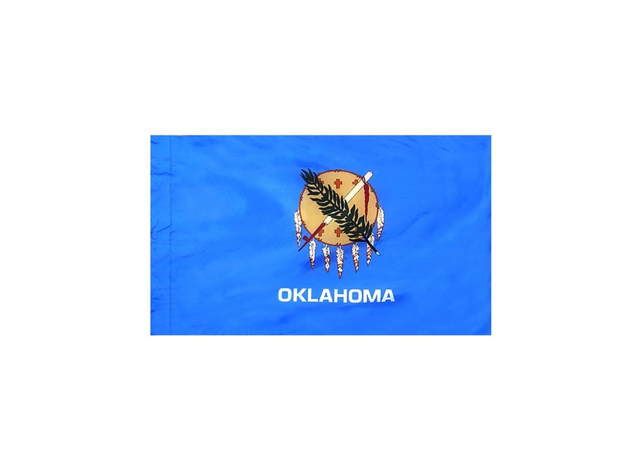 Oklahoma Flag with Polesleeve