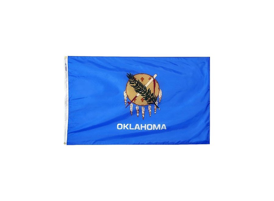 12x18 in. Oklahoma Nautical Flag