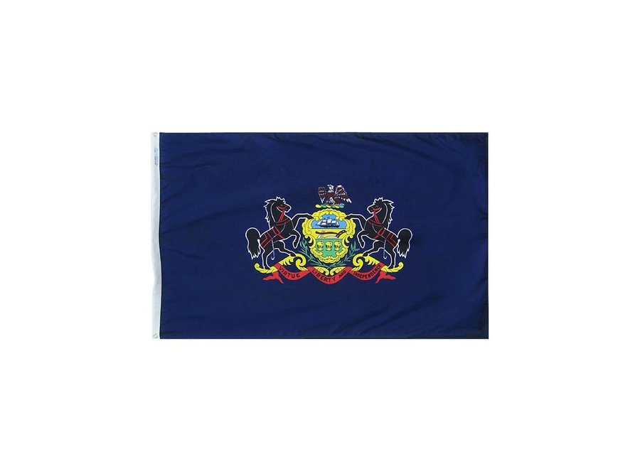 12x18 in. Pennsylvania Nautical Flag