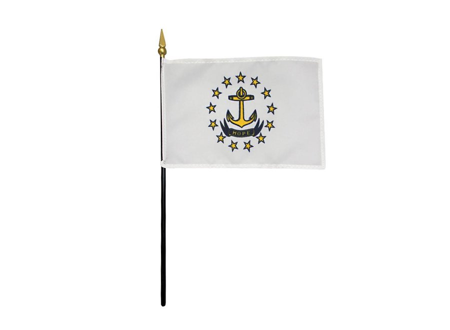 Rhode Island Stick Flag