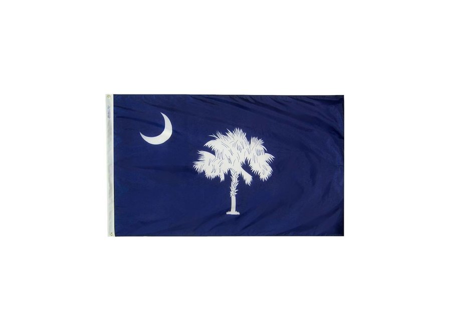 12x18 in. South Carolina Nautical Flag