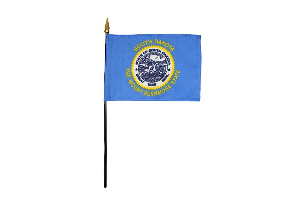 South Dakota Stick Flag