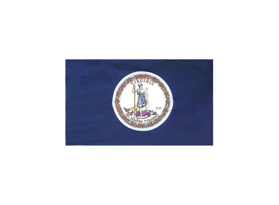 Virginia Flag with Polesleeve