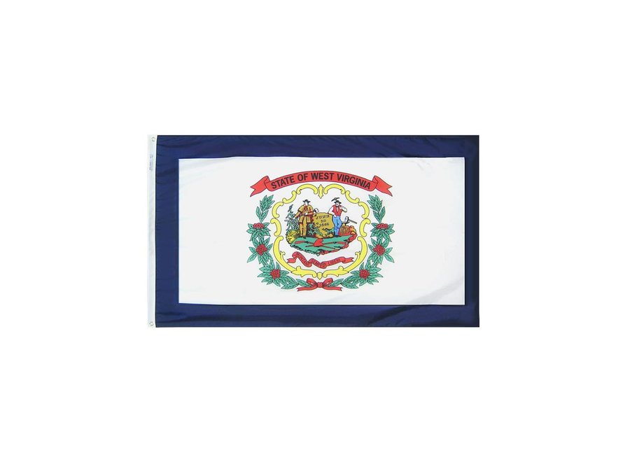 12x18 in. West Virginia Nautical Flag