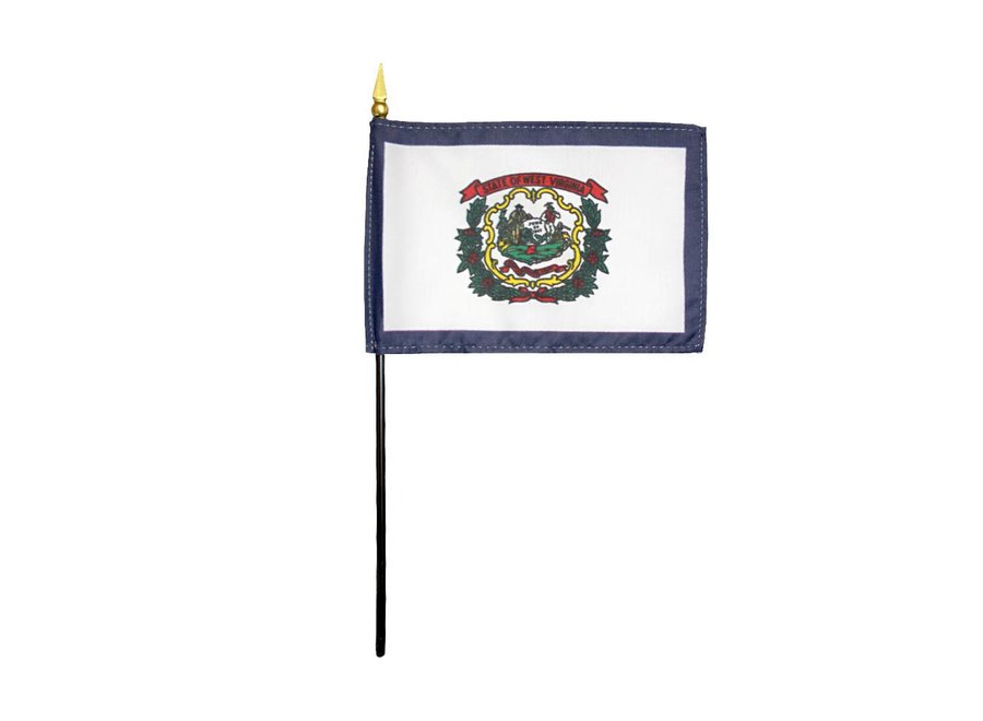 West Virginia Stick Flag