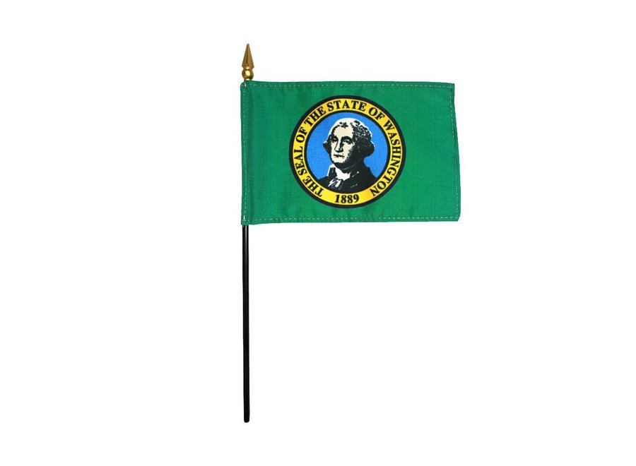 Washington Stick Flag