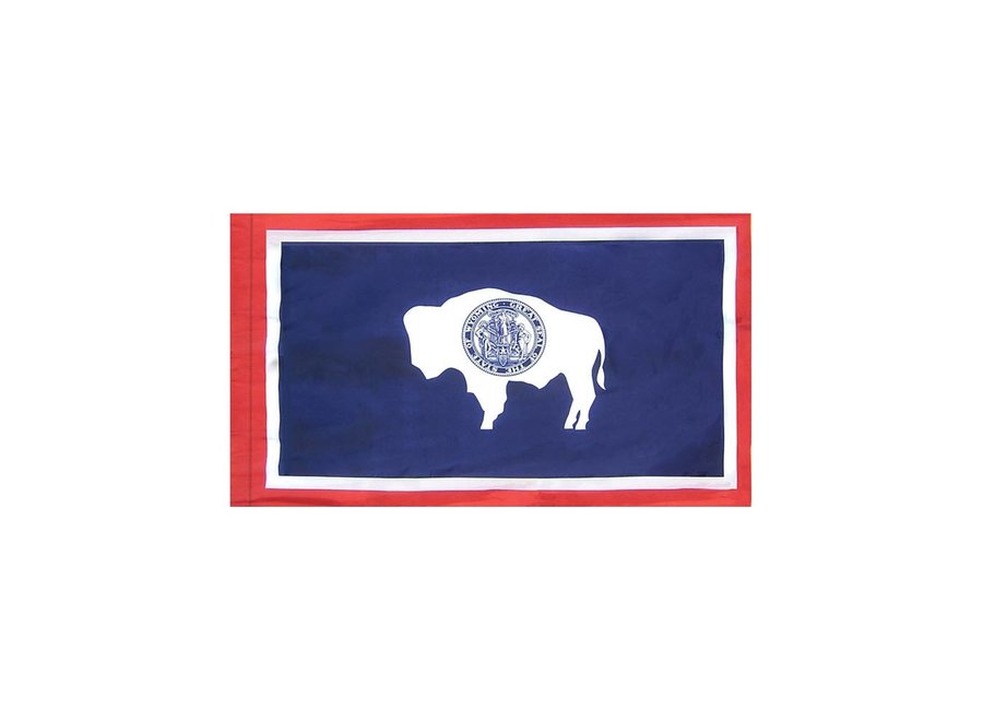 Wyoming Flag with Polesleeve